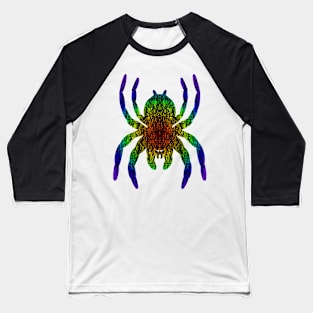 Cross Hatching Tarantula V12 Baseball T-Shirt